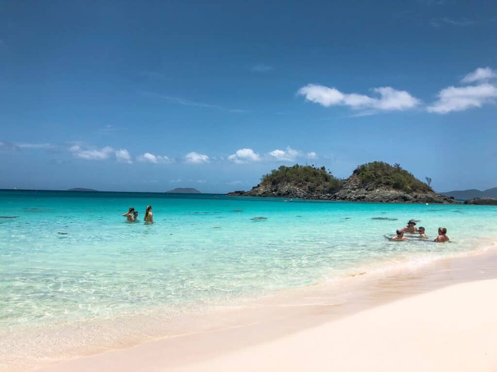 trunk bay beach st john US Virgin islands best beaches st john