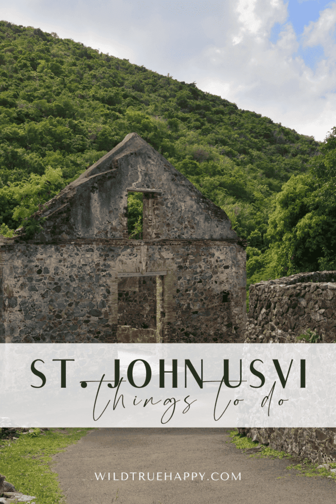 20 Things to do in St John USVI