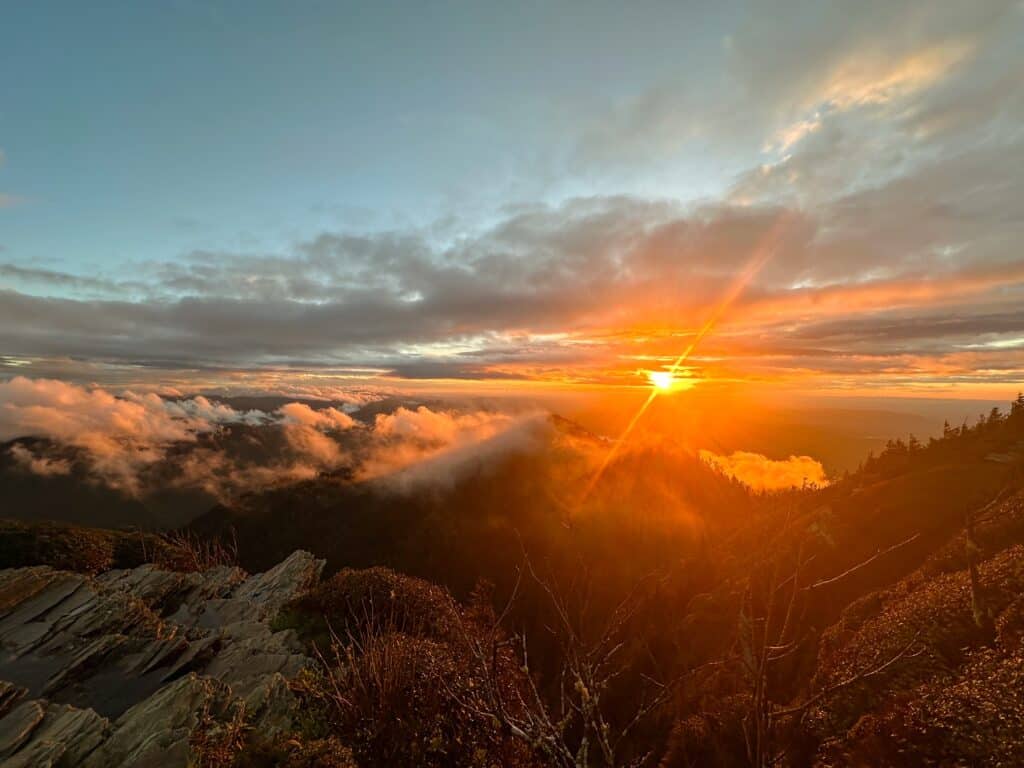 Mt LeConte Sunset