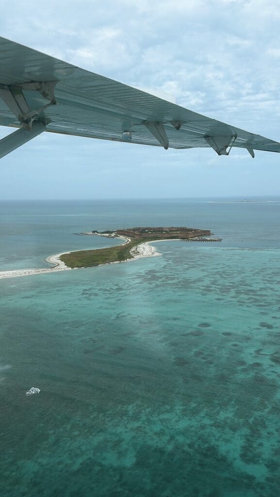 View of Key West by Seaplane